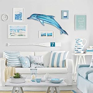 ポメラニアン　絵タイル付き木製メモボード　アメリカン Amazon.com: LIFFY Metal Dolphin Wall Decor,36 Inches Indoor