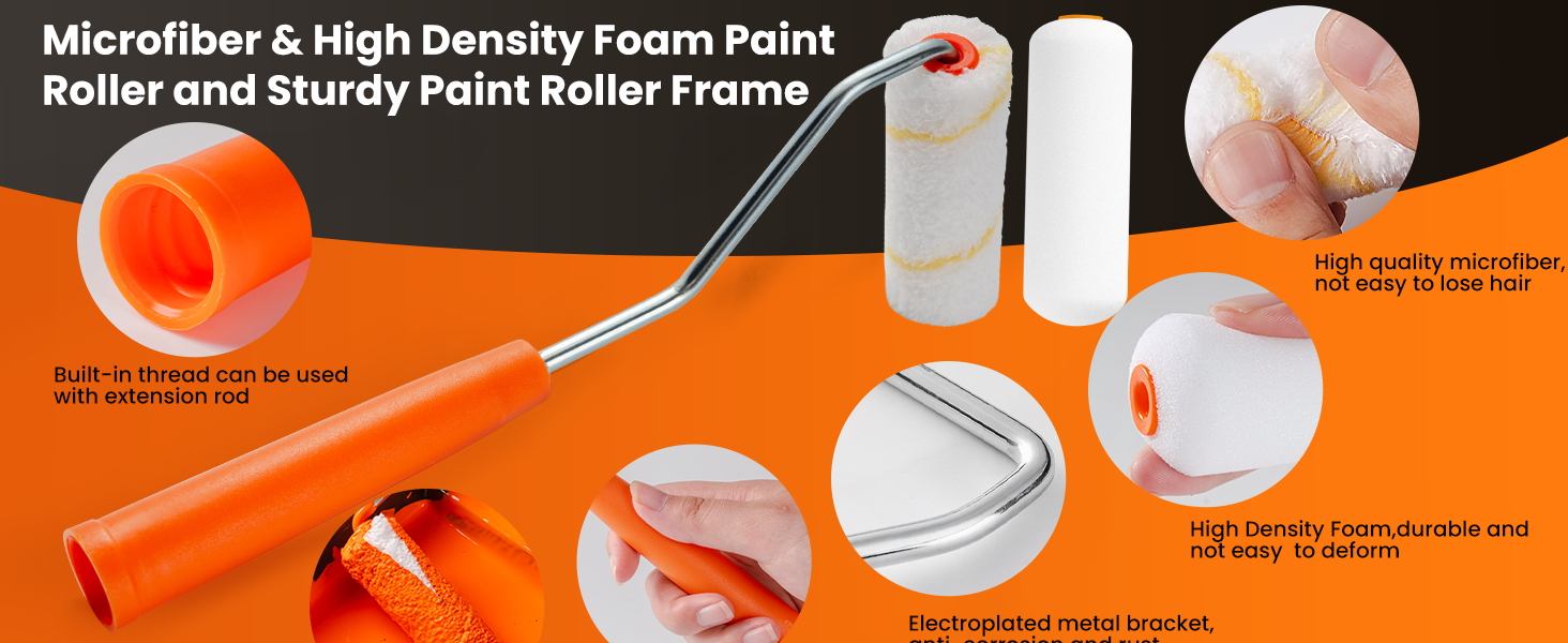 foam paint roller 4 inch small roller paint brush paint rollers 4 inch foam paint rollers
