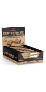 Crispy protein bar