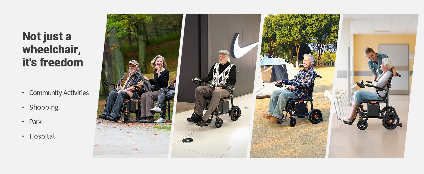 Carbon fiber electric wheelchair