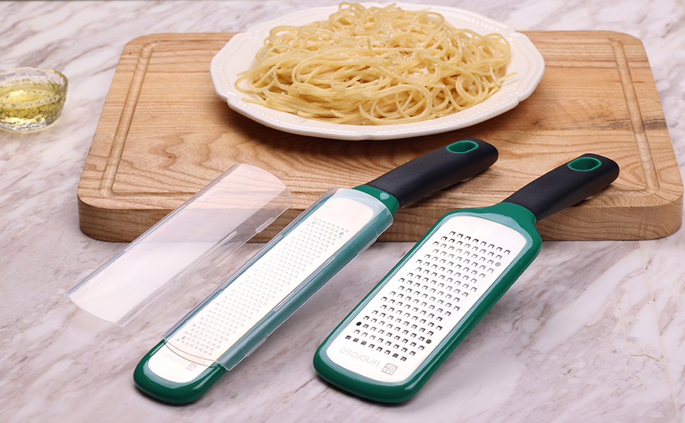 linoroso Etched Zester & Grater Set of 2