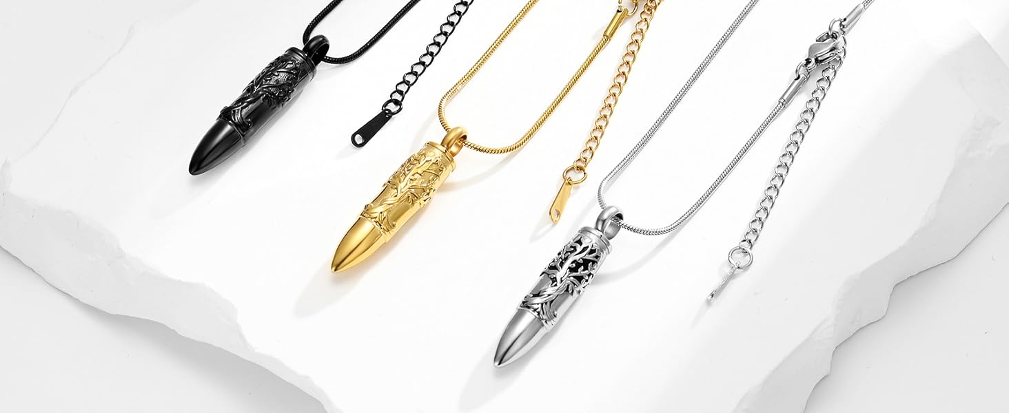 Memorial Urns Pendant Necklaces