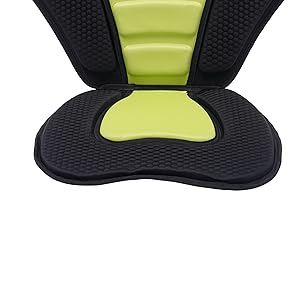 Padded Kayak Seat Adjustable Pad Cushion Detachable Backpack Bag Back Canoe Backrest Fishing Boat