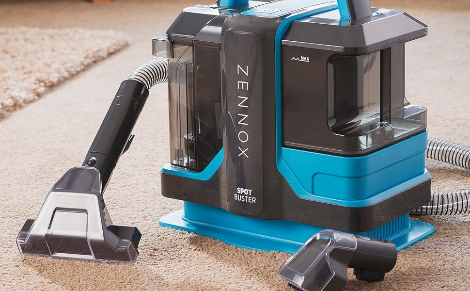 Zennox SPOT BUSTER Carpet Cleaner Lifts Spills, Stains, and Refreshes