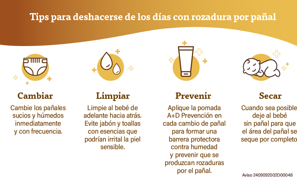 Tips para deshacerse de los días con rozadura para pañal