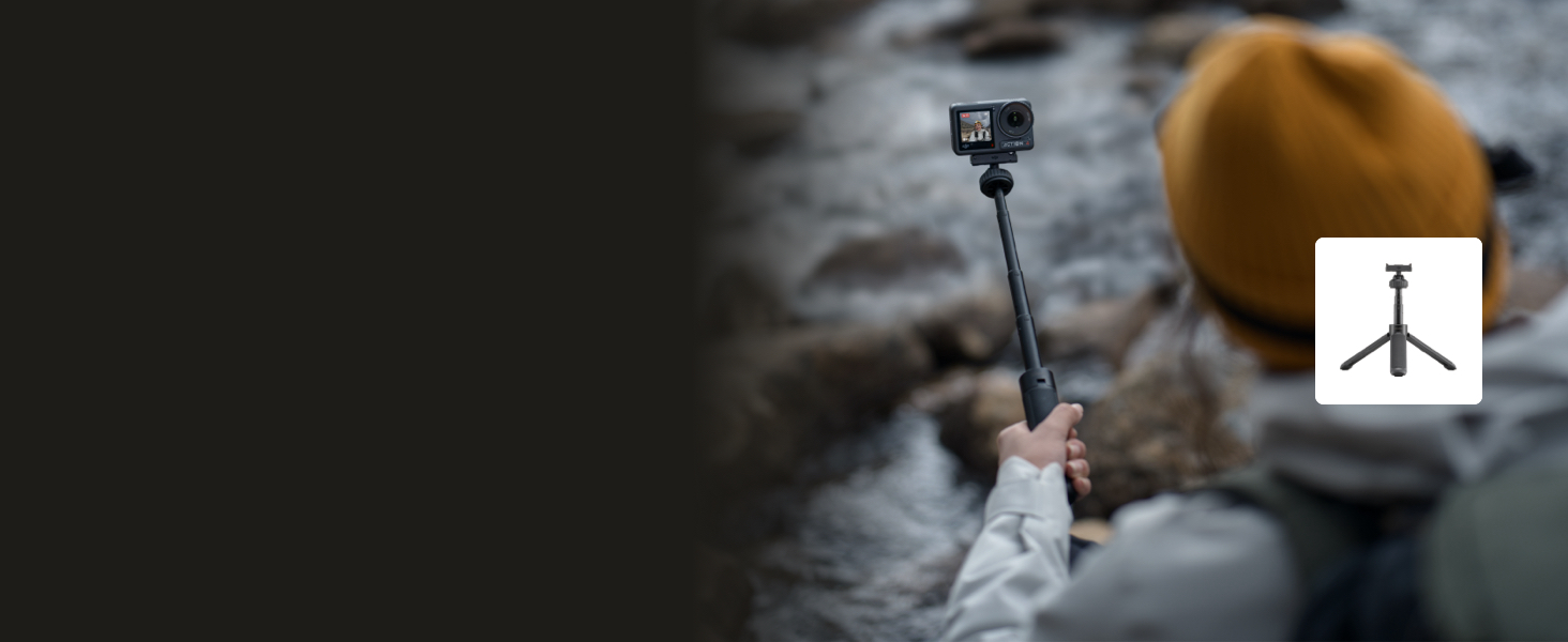 Mini barre d’extension pour Osmo Action