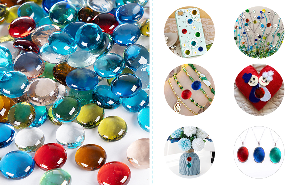 Mosaic Stones for Vases