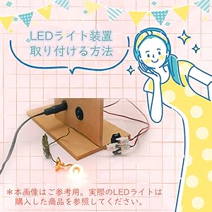 LEDライト接続注意事項