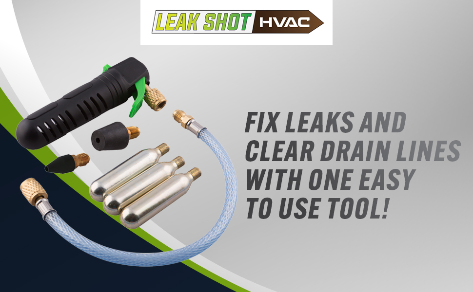 Leak Saver Leak Shot HVAC Leak Sealant Injector and Condensate Line
