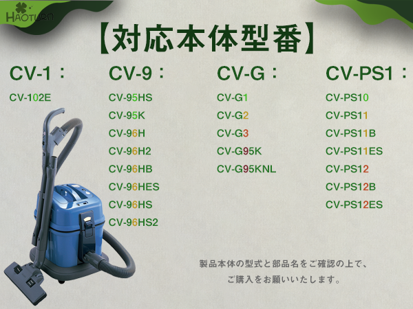 Amazon.co.jp: HAOTUNR SP-15C 紙パック CV-G1 日立 CV-96H 業務