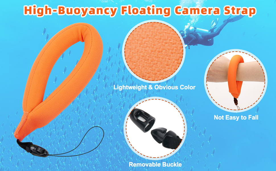 Camera Floats Straps