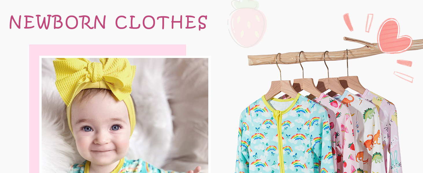 Baby Girl Boy One Piece Outfits