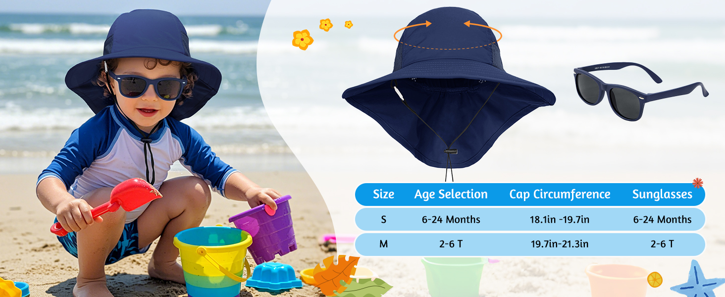toddler sun hat