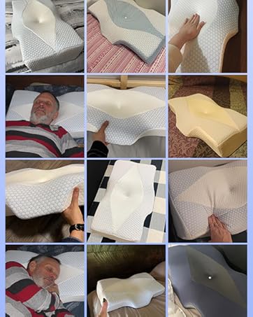 Orthopedic Memory Foam Pillow for Pain Relief