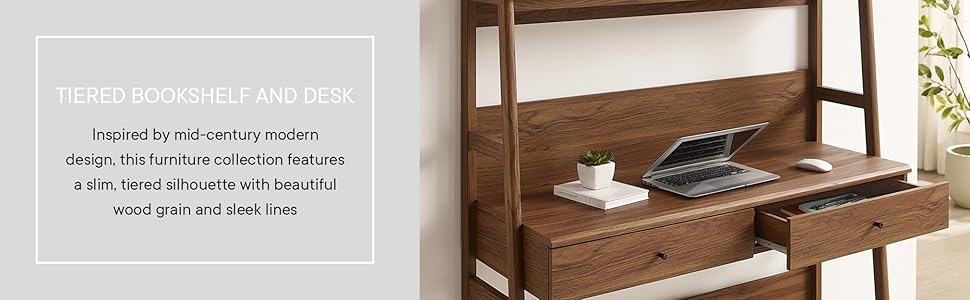 Bixby Office Desk, Walnut