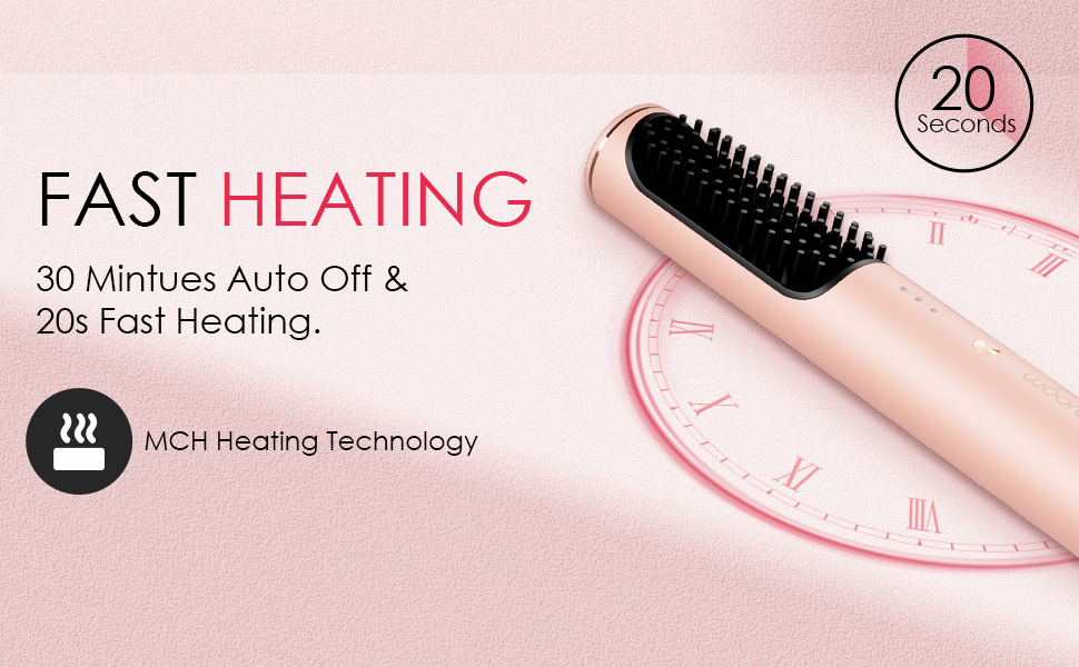 Hair Straightener Brush