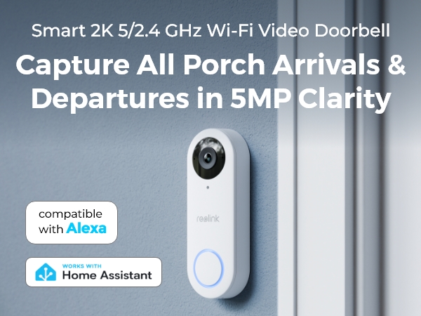 Amazon.com: REOLINK Video Doorbell Camera with 256GB microSD