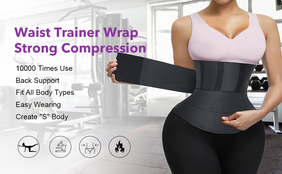Waist Trainer for Women Lower Belly Fat,Waist Trainer for Women Plus Size,Non-Slip