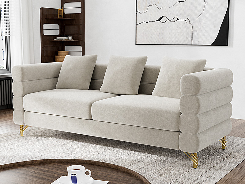 Wrofly Cloud Couch for Living Room, 79" Modern Overstuffed