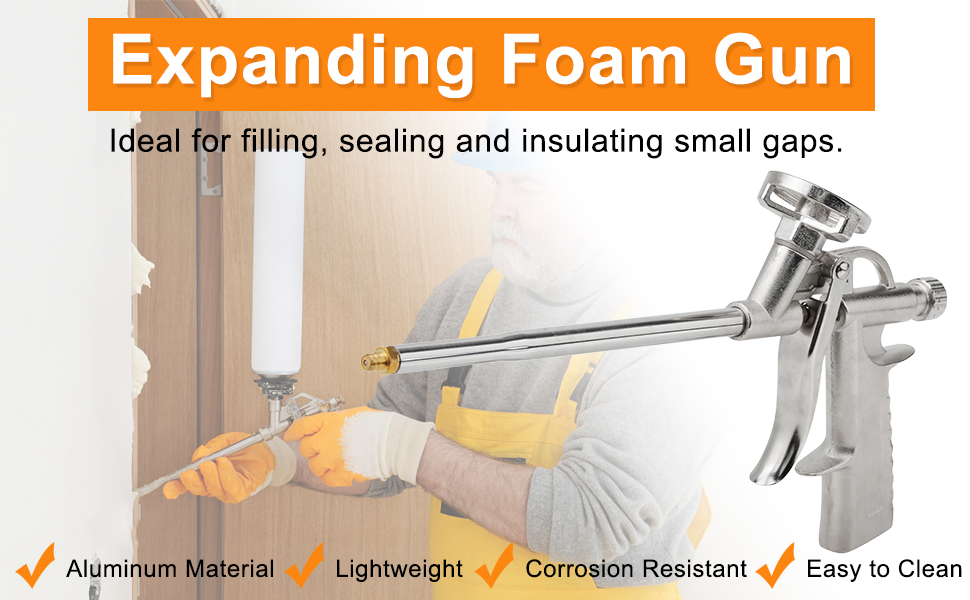 Spray Foam Gun,Expanding Foam Gun,Sealant Dispensing PU Foam Sealant