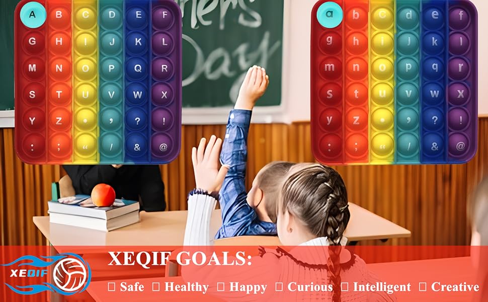 Alphabet Pop Fidget ABC Uppercase Lowercase Matching Toy