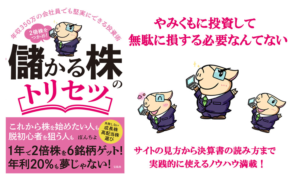 年収350万の会社員でも堅実にできる投資術 2倍株をつかめ