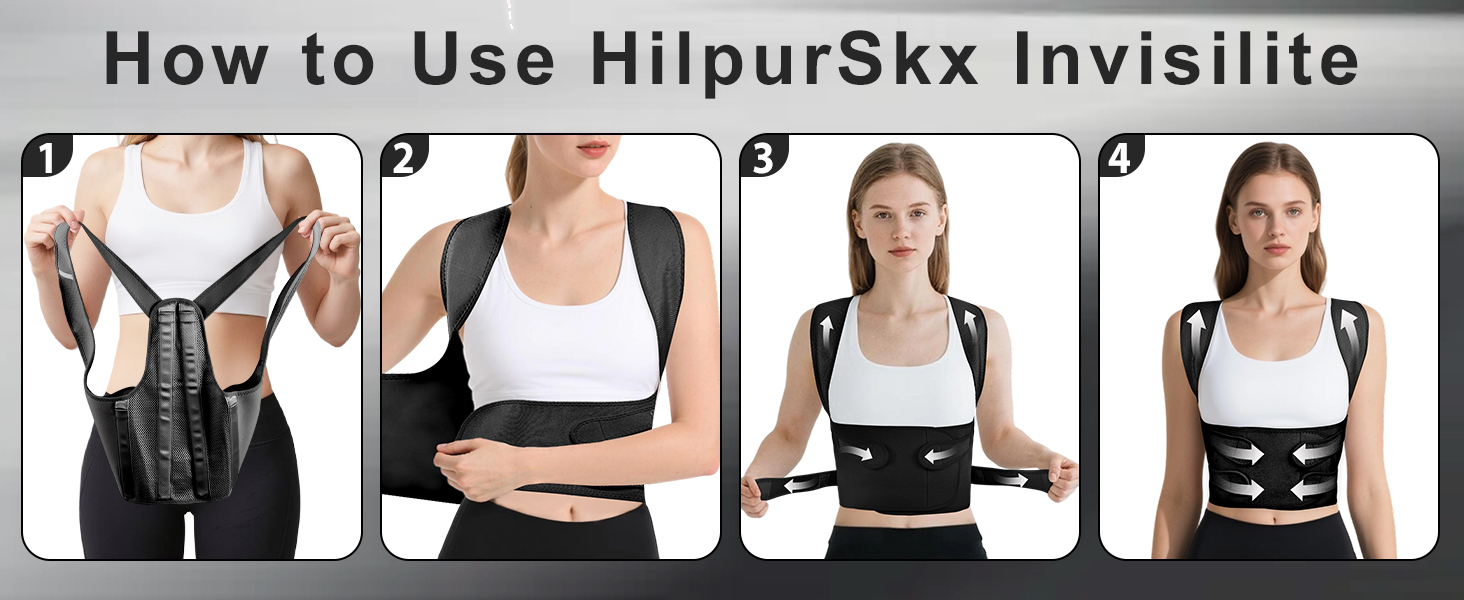 Back Brace Posture Corrector for Women and Men