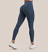 CRZ YOGA Secretsculpt Womens Butterlift Scrunch Workout Leggings 25&amp;#34; - No Front Seam High Wa...