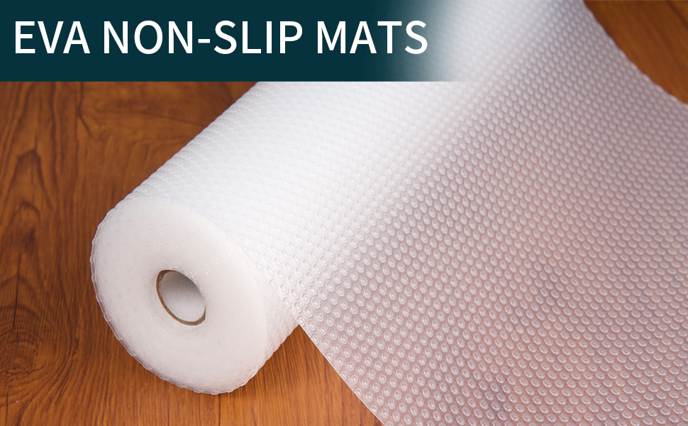 Non Slip Shelf Liner for Kitchen Reusable