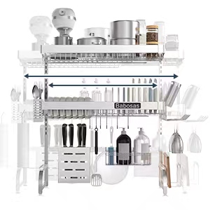 dish rack over sink