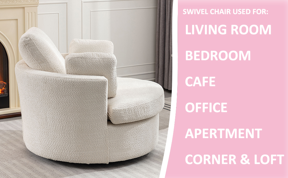  deolme oversized round chair