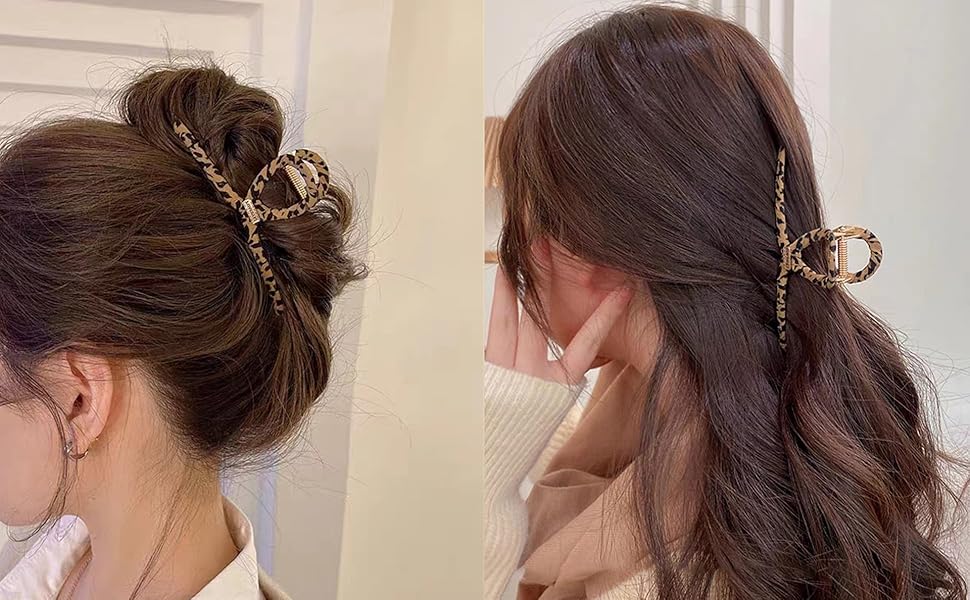 Metal Hair Claw for Women Girls