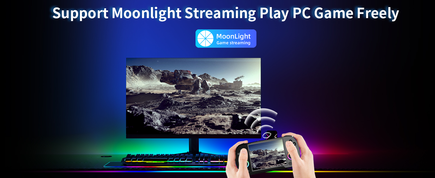 RG40XXH Moonlight Streaming
