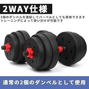 専用です！ダンベル 高品質マットダンベルセットラバータイプ 841FR20CM5635