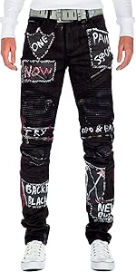 Cipo & Baxx Herren Jeans – Stilvolle Regular-Fit Denim mit Kontrastnähten | Bequeme & Modische Jeans für Männer | 5-Pock A0a62cbd B5b5 4946 9d08 484722cca279. CR0,0,150,300 PT0 SX150 V1