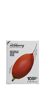 miracle berry 1 pack of 10 halves miracle berries make sour taste sweet for flavor tripping