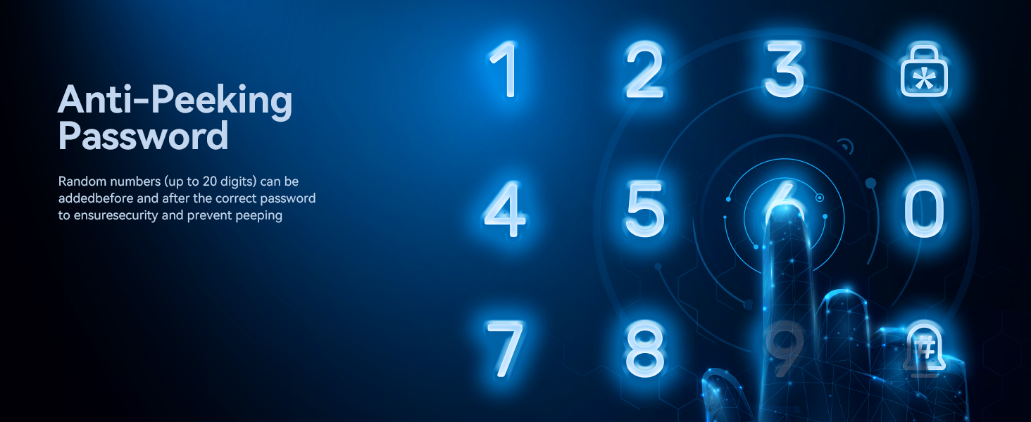 Keyless Entry Door Lock Features