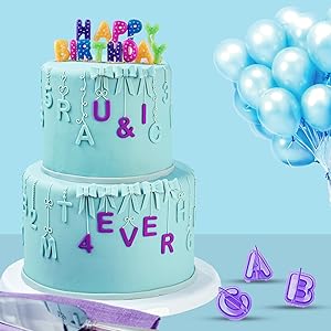 cutter fondant chocolate moulds cookie set silicone alphabet mold baking tools shape making combo