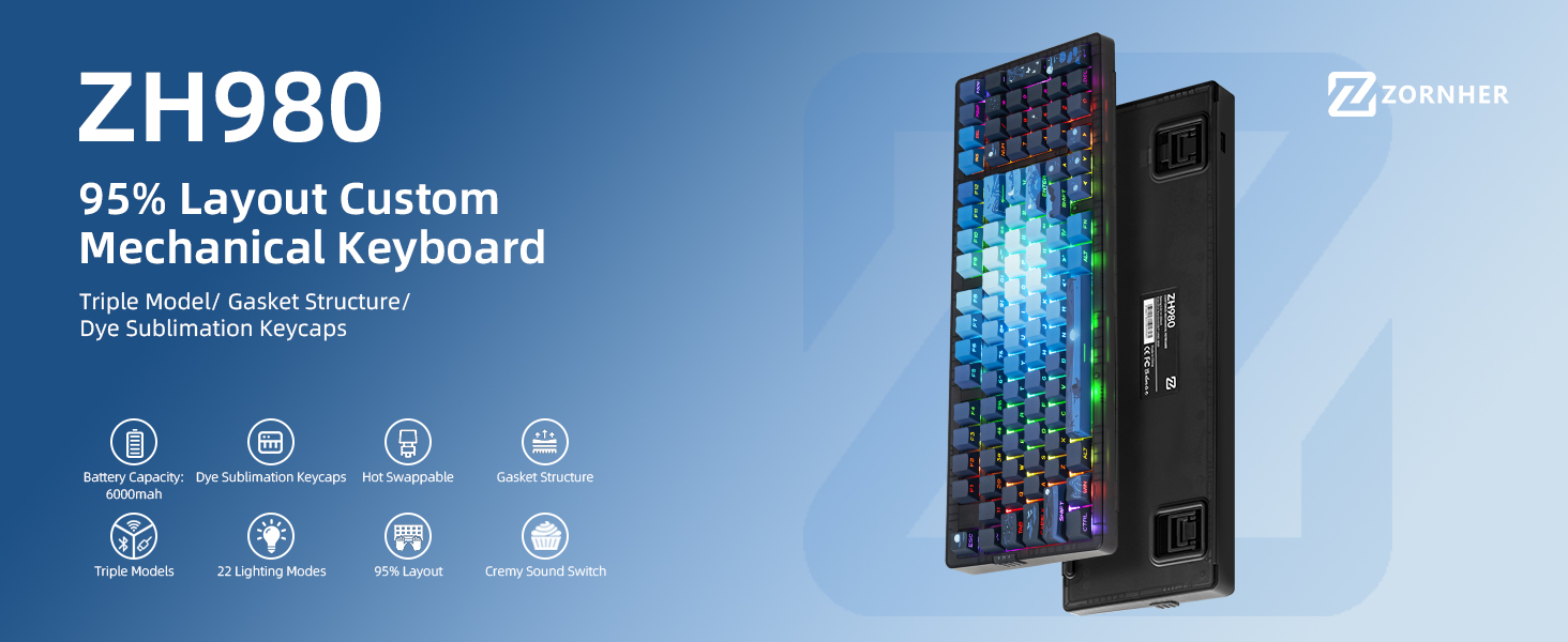 zornher mechanical keyboard