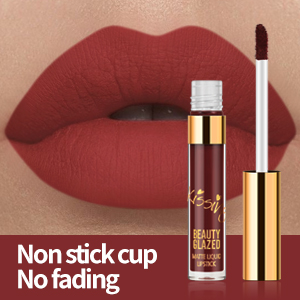 Matte Liquid Lipstick Set, 6PCS Excellent Long Lasting
