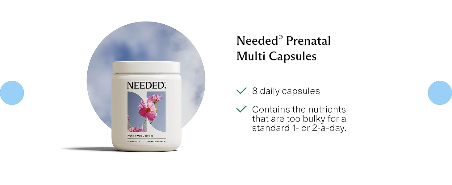Needed Prenatal Multi Capsules