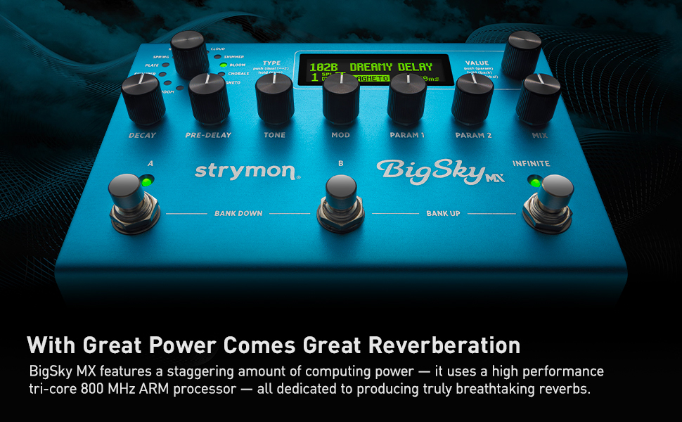 Amazon.com: Strymon BigSky MX Reverb Workstation Guitar