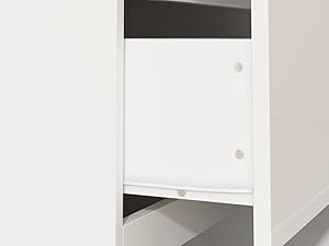 【専用】チェストタンス　ホワイト Amazon｜Timechee チェストタンス 木製 コンパクト 3段 幅77