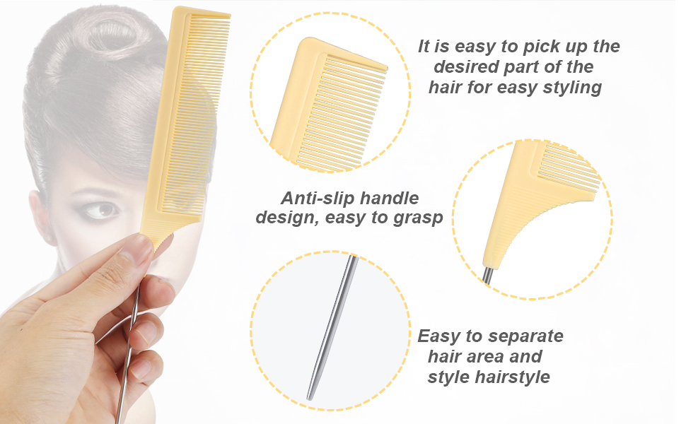 Haarbürste, Entwirrbürste für Naturhaa