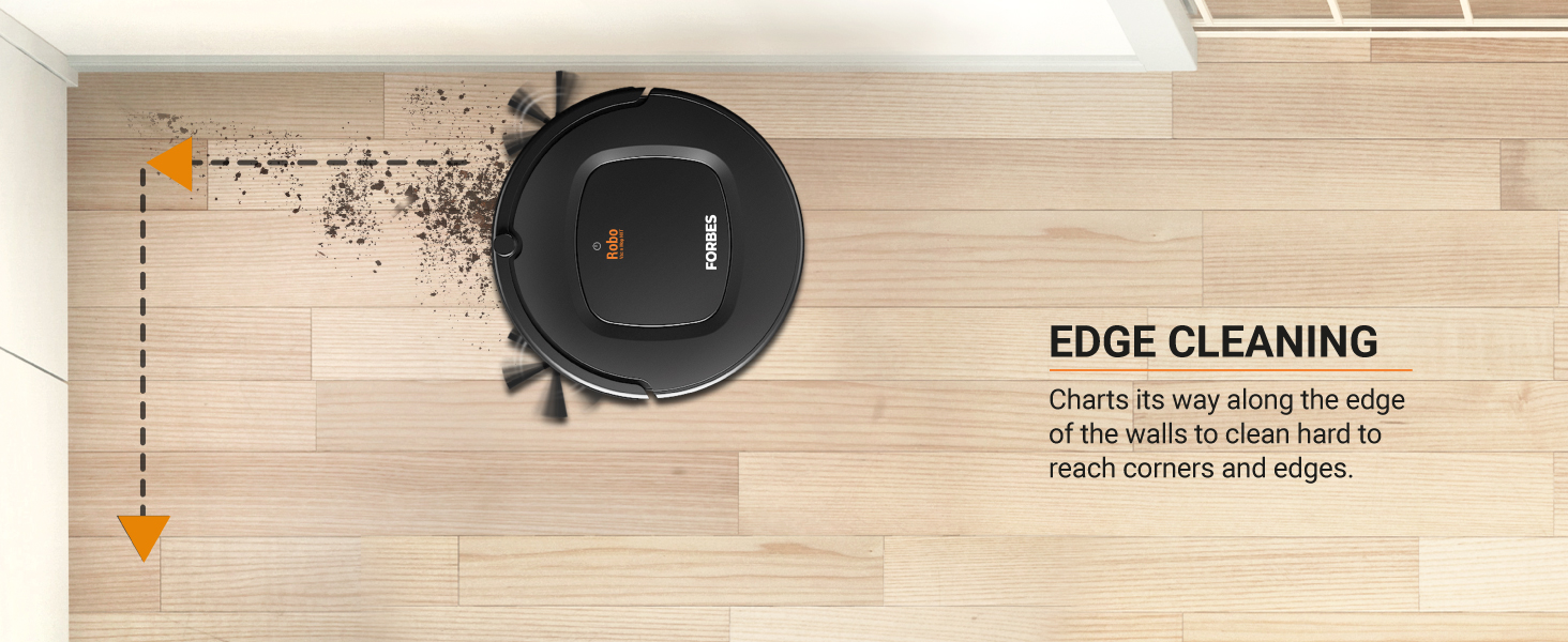 Eureka Forbes Robo Vac N Mop NXT with Powerful Suction2 in 1 Robotic Vacuum Cleaner (Dry