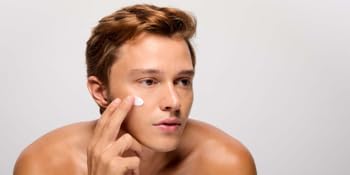 Applying Revitalize Overnight Mask