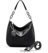 YALUXE Real Leather Hobo Bags for Women Designer Handbags Shoulder Bags Cross-body Purses