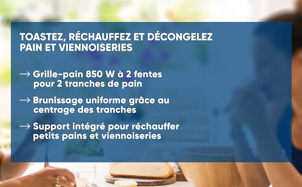 SEVERIN Automatic toaster 850 W, compact toaster 2 slots up to 2 slices