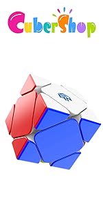 GAN Skewb Enhanced Frosted Comparison