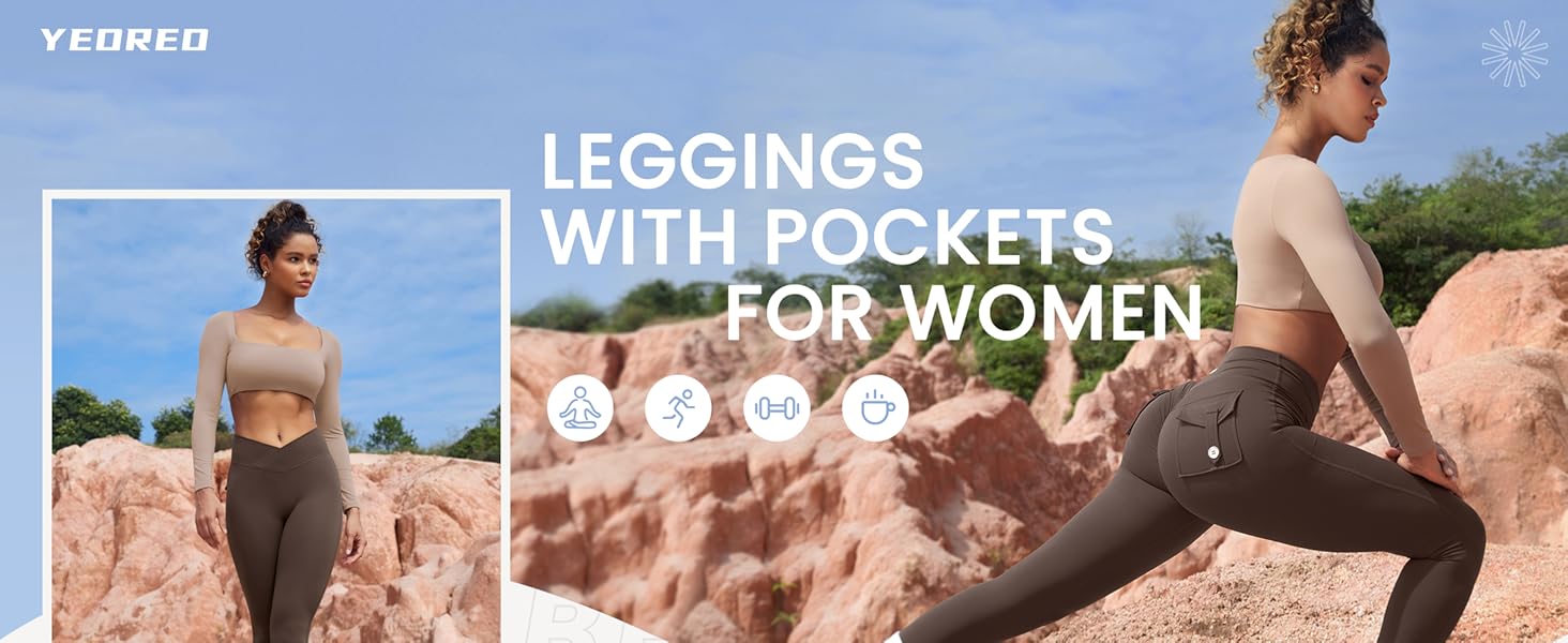 sport leggings with pockets